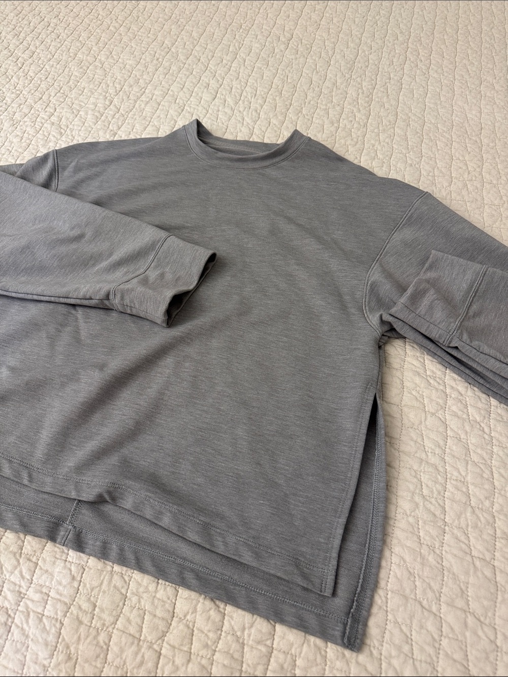 Lightweight Gray Long Sleeve Tee